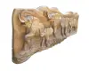 Product image 3 of the product “Wooden elephant relief. Approx. 271 cm Length, 96 cm Height ”